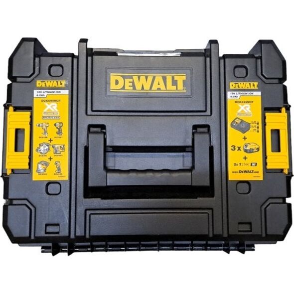 Zestaw elektronarzędzi Dewalt ZESTAW COMBO (DCD795, DCH253, DCF886, DCS331, DCS391, DCL040, 3X BATERIE DCB183, 2X WALIZKI TSTAK)