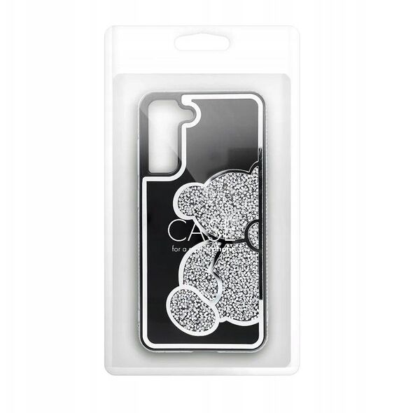Θήκη TEDDY BEAR για SAMSUNG S25 Edge ασημί