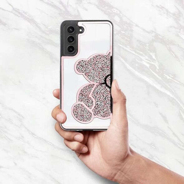 Θήκη TEDDY BEAR για SAMSUNG S25 Edge ροζ