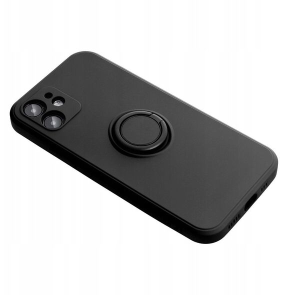 Θήκη SILICONE RING για XIAOMI Redmi Note 14 PRO 4G μαύρο