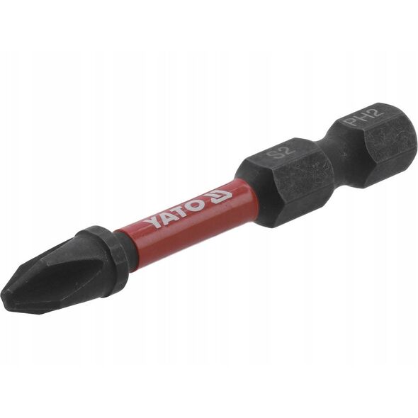 YATO KOŃCÓWKA UDAROWA 1/4"x50mm PH2 /2szt.