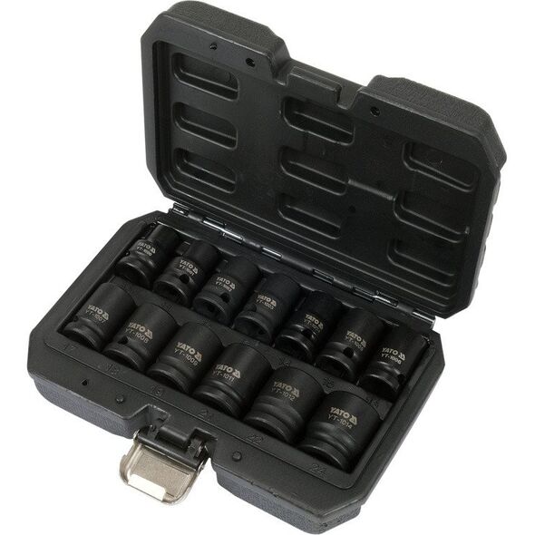 YATO NASADKI UDAROWE 13cz. 1/2" 10-24mm