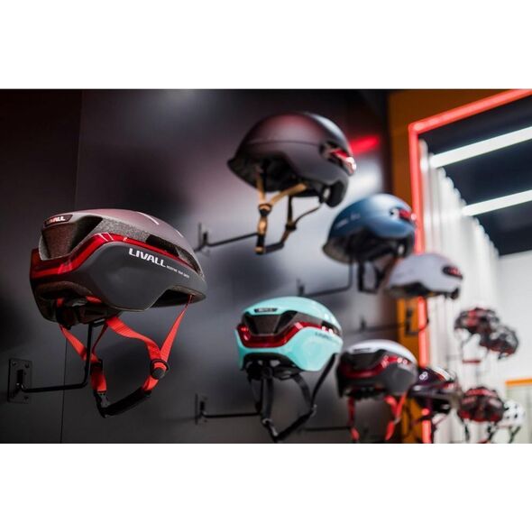Livall Smart Kask Rowerowy LED/SOS r. 54-58cm Miętowy EVO21