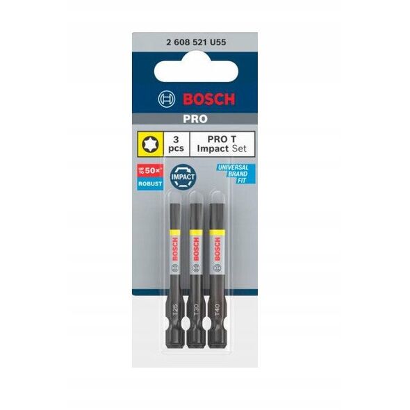 Bosch Końcówka wkręcająca PRO T Impact Set
