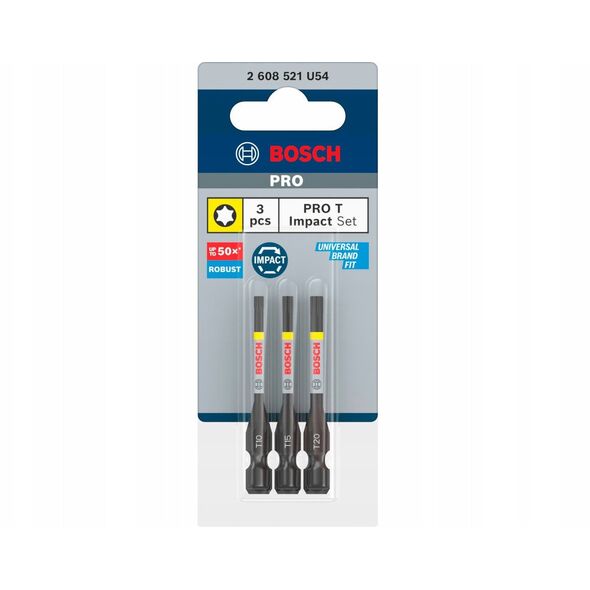Bosch Końcówka wkręcająca PRO T Impact Set
