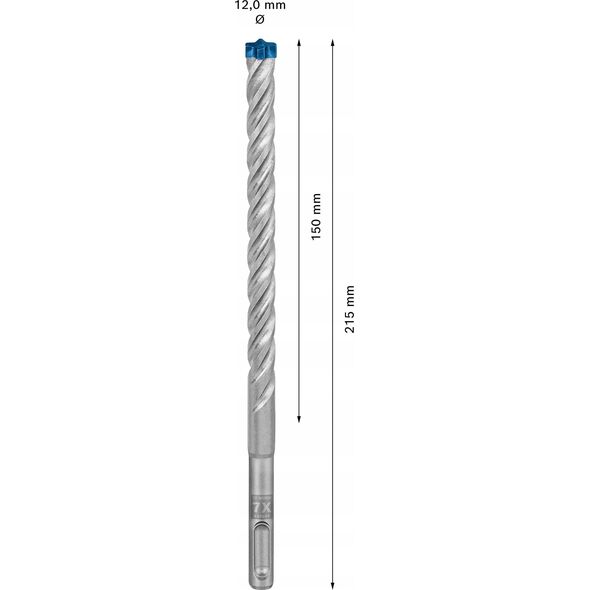 Wiertło Bosch Bosch Expert hammer drill SDS-plus-7X, 12mm, 30 pieces (working length 150mm)