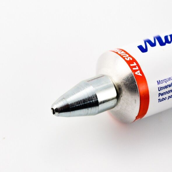 Paint tube, 6 mm, red