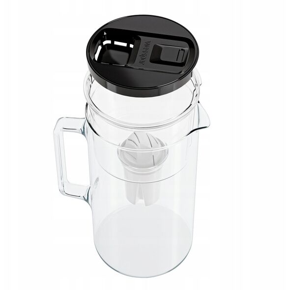 Dzbanek Wessper D2 Borosilicate FutureFlow Aquaclassic (WES202-FF-BK)
