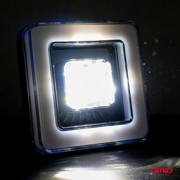Lampa robocza szperacz led awl57 45w 6500k 8000lm 12v 24v amio-04198