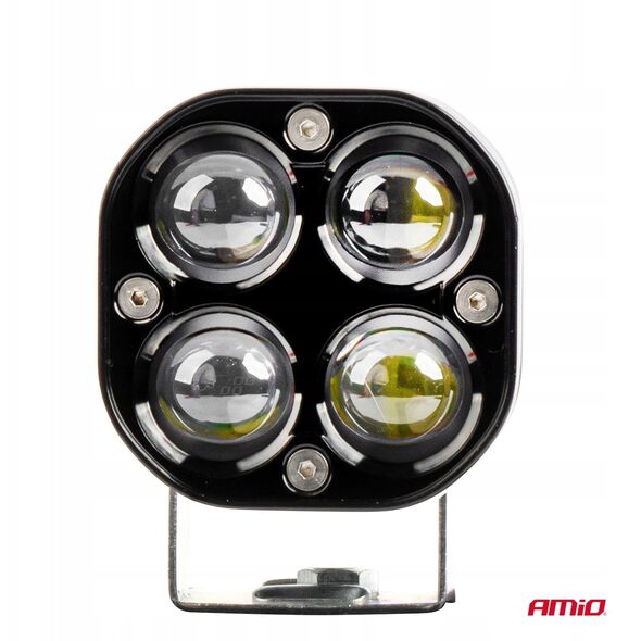 Lampa robocza szperacz led awl63 20w 6500k 4000lm 12v 24v amio-04204