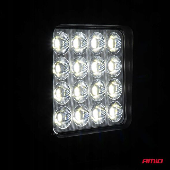 Lampa robocza szperacz led awl64 192w 6500k 12000lm 12v 24v amio-04205