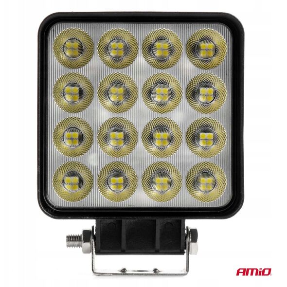 Lampa robocza szperacz led awl64 192w 6500k 12000lm 12v 24v amio-04205