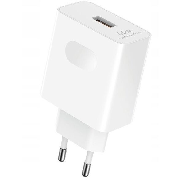 Honor supercharge power adapter (max 66w) white