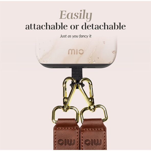 MIO Lanyard strap Gold Marble