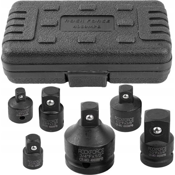 Rockforce Zestaw adapterów udarowych 6el.