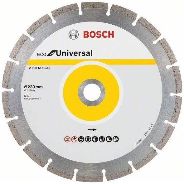Bosch Tarcze tnące diamentowe 230 mm 10 szt.