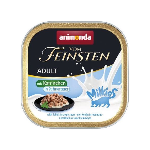 ANIMONDA Vom Feinsten Adult Milkies w sosie with rabbit in cream sauce 100g