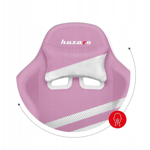 Fotel gamingowy Huzaro Force 4.4 Pink Mesh