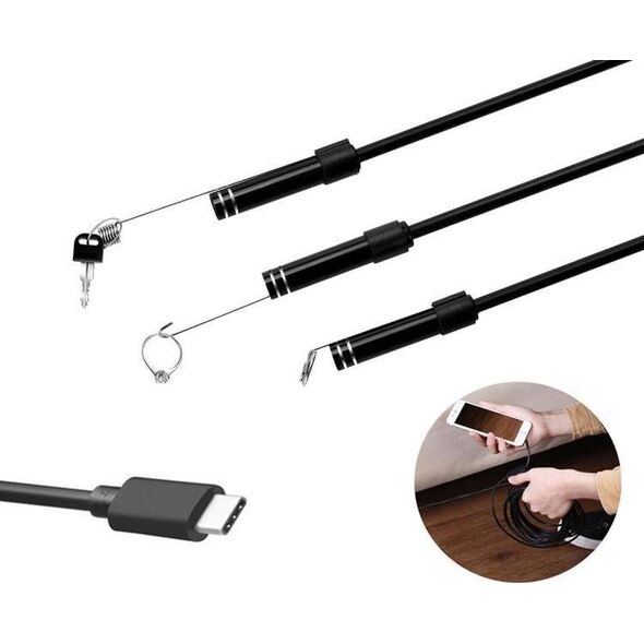 Opticum AK252B ENDOSKOP KAMERA INSPEKCYJNA USB-C ANDROID uniwersalny
