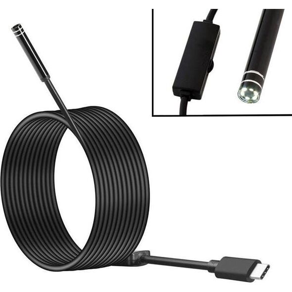 Opticum AK252B ENDOSKOP KAMERA INSPEKCYJNA USB-C ANDROID uniwersalny