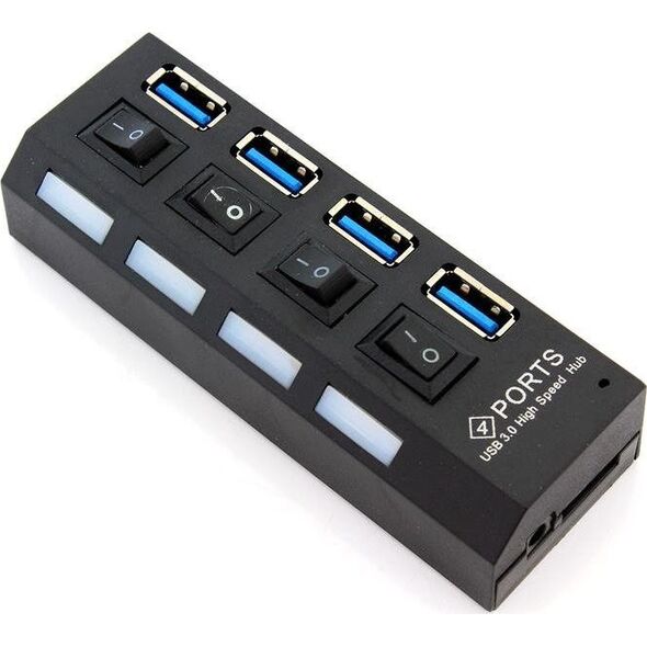 HUB USB Aptel AK244B 4x USB-A 3.0 (2335-uniw)