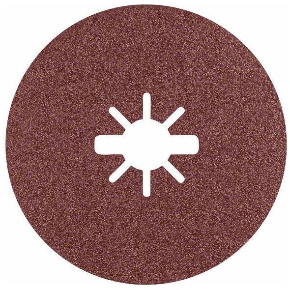 Bosch BOSCH FIBRA KRĄŻEK X-LOCK METAL 125 gr. 80 R781 /25szt. B2608621796