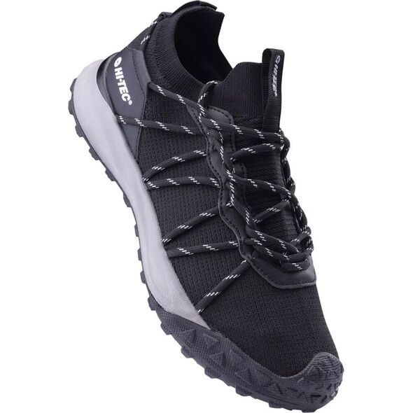 Buty trekkingowe męskie Hi-Tec Męskie buty trekkingowe turystyczne Hi-tec Stricko czarne rozmiar 41