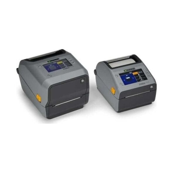 Thermal Transfer Printer (74/300M) ZD621, Color Touch LCD| 203 dpi, USB, USB Host, Ethernet, Serial, BTLE5, EU and UK Cords, Swiss F