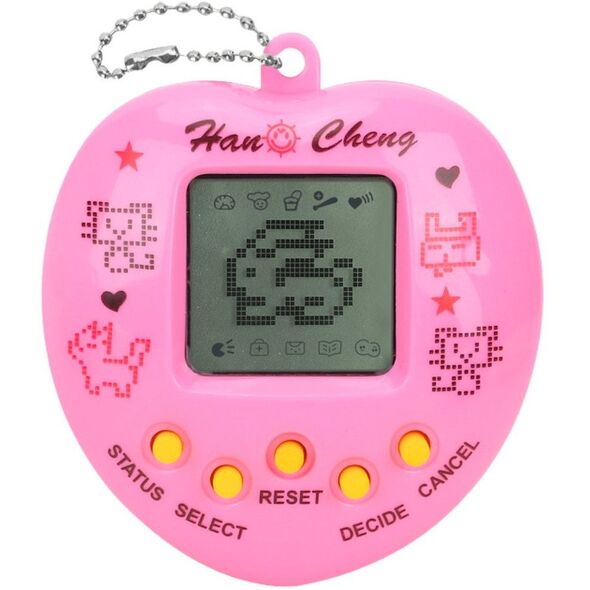 Tamagotchi Gra Elektroniczna Wirtualne Zwierzątko Jajko Smycz LEAN TOYS