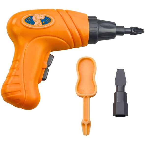 Dinozaur Do Rozkręcania Skręcania Zielony Wiertarka DIY LEAN Toys
