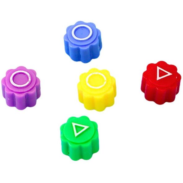 Kości Do Gry W Gonggi Hacele Gra Zręcznościowa Squid Games 5szt LEAN TOYS