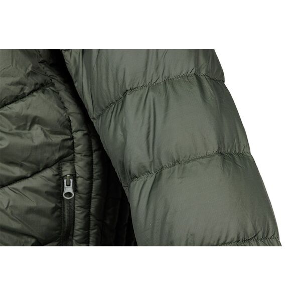 Kurtka Mix&Match, pikowana, puchowa, lekka, oliwkowo-czarna, rozmiar XXL