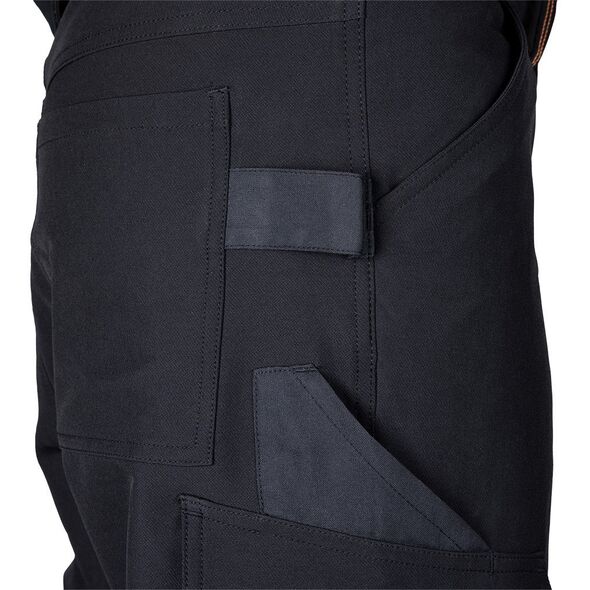 Spodnie robocze Mix&Match, 4 way stretch, czarno-pomarańczowe, rozmiar XXXL
