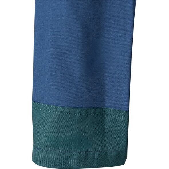 Spodnie robocze Mix&Match, 4 way stretch, granatowo-zielone, rozmiar XL