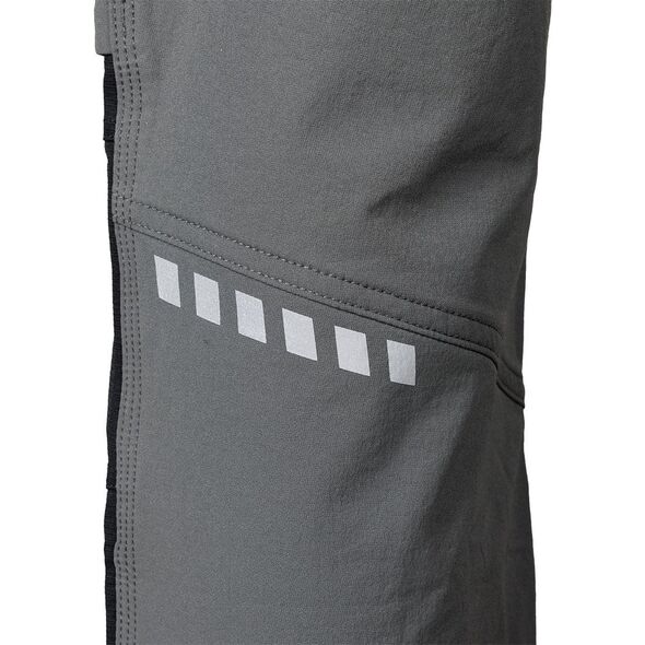 Spodnie robocze Mix&Match, 4 way stretch, z kaburami, Cordura, szaro-czarne, rozmiar M
