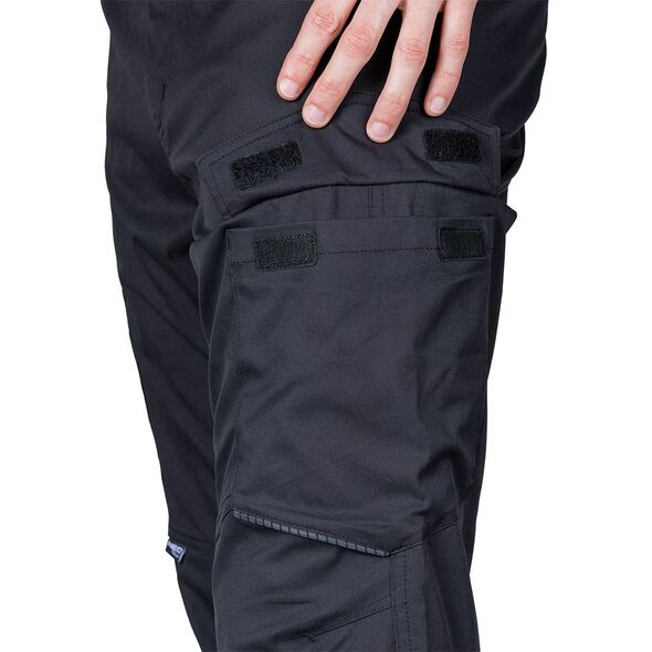Spodnie robocze Mix&Match, stretch, czarne, rozmiar XS