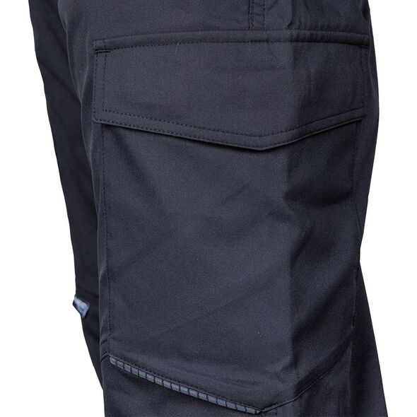 Spodnie robocze Mix&Match, stretch, czarne, rozmiar L