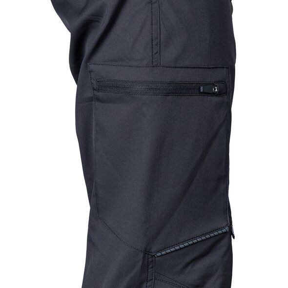 Spodnie robocze Mix&Match, stretch, czarne, rozmiar XXL