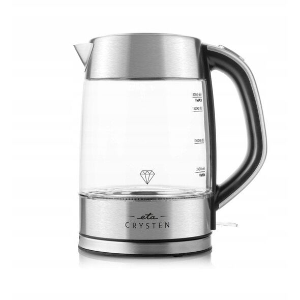 Βραστήρας ETA | ETA415490000 Crysten | Ηλεκτρικός | 2100 W | 1.7 L | Γυαλί | Περιστρεφόμενη βάση 360° | Γυαλί