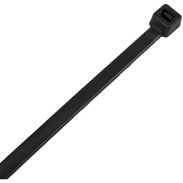 Opaski zaciskowe EXTREME 4.8 × 200 mm, czarne, 100 szt.