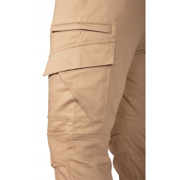 Spodnie robocze OUTDOOR, typu jogger, beżowe, rozmiar XXXL