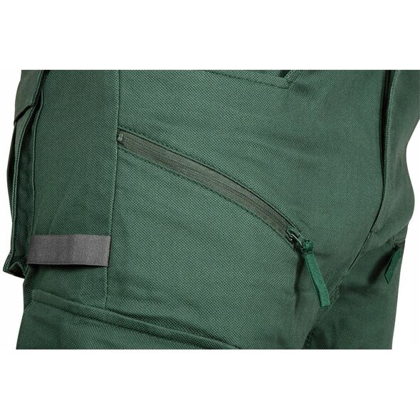 Spodnie robocze OUTDOOR, typu jogger, zielone, rozmiar M