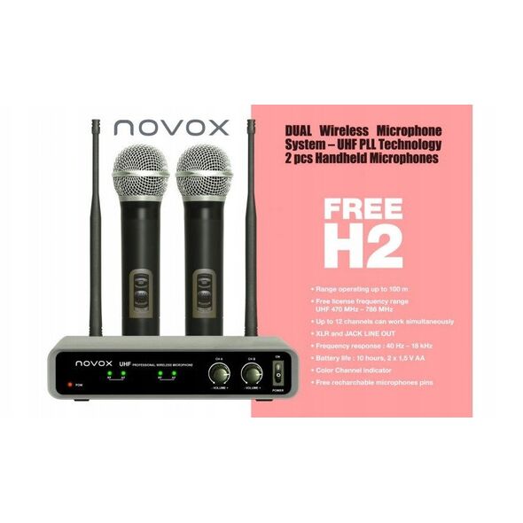 Novox FREE H2 - System bezprzewodowy