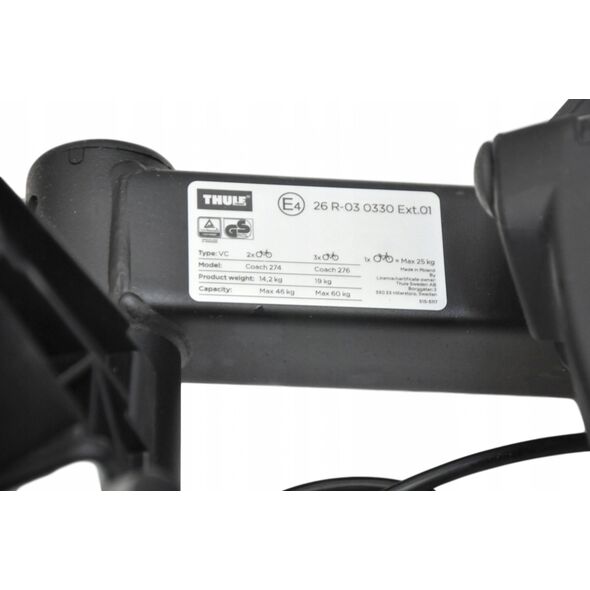 Thule Dviračių laikiklis Thule VeloCompact 3 (+1)