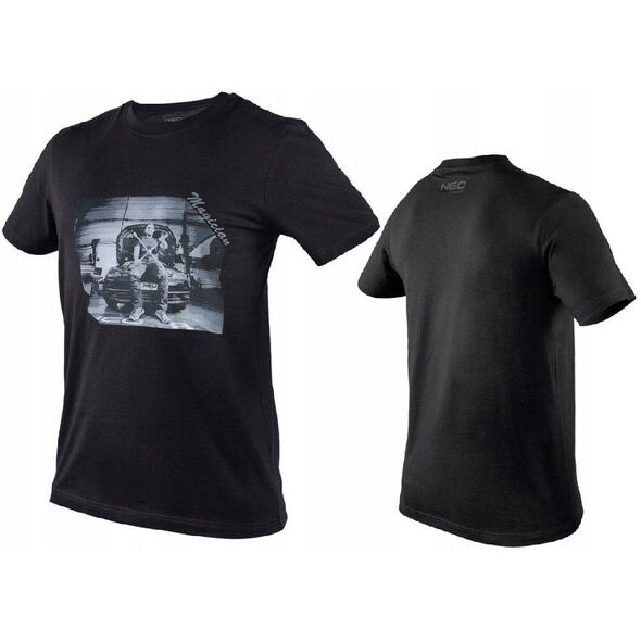 T-shirt z nadrukiem, mechanik, rozmiar M