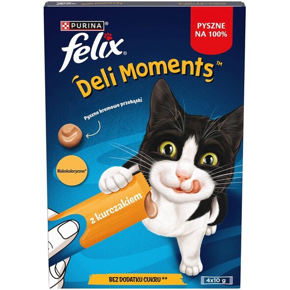 PURINA FELIX Deli Moments Chicken 4x10g