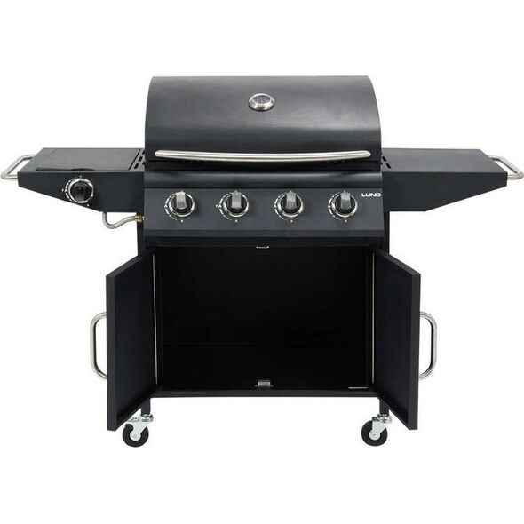 Lund Grill ogrodowy gazowy 16 kW 40 cm x 65 cm