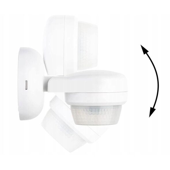 Czujnik ruchu 360st. IP65, 1200W, zasięg max. 24m, biały