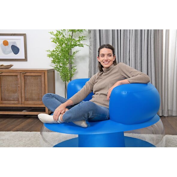 Dmuchany Fotel Biały Bestway 75138