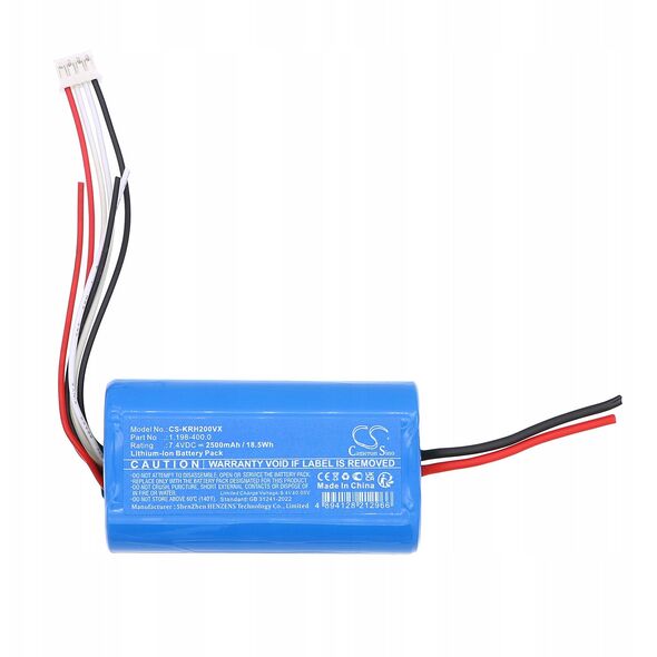 Akumulator Bateria typu 1.198-400.0 do Karcher 1.198-400.0 VCH2 / CS-KRH200VX